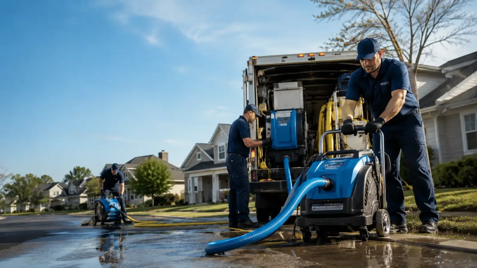 Flood Damage Cleanup in Newburg, WV